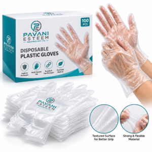 Plastic gloves