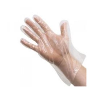Plastic gloves